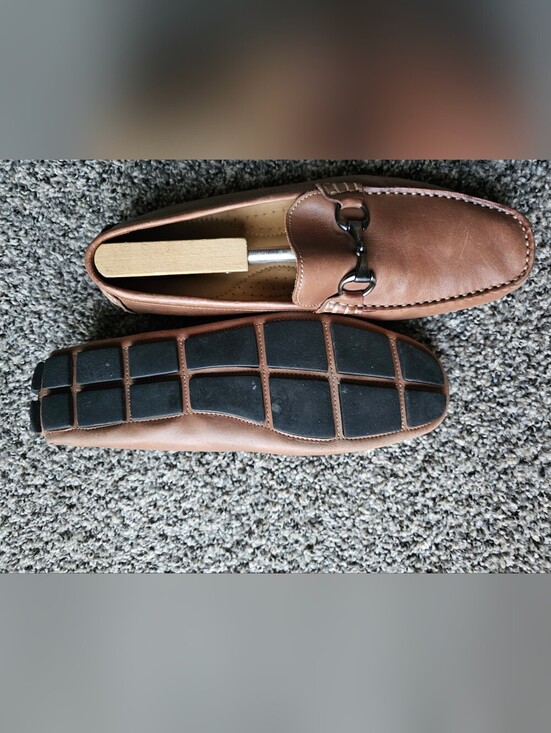 Oxford Men’s Brown Leather Bit Loafers main image 8